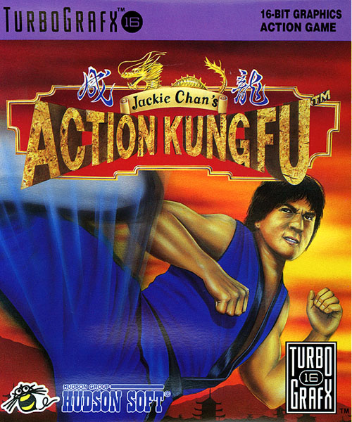Jackie Chan's Action Kung Fu (USA) Box Scan
